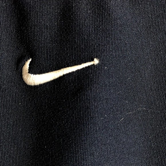 Nike Shirt Blue Orange Scoop Neck Tank Top Dri Fit Center Logo Size X Small - Picture 5 of 12